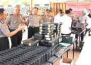 Bentuk Kontrol Internal Kapolda Sulbar Cek Senpi Organik Personel