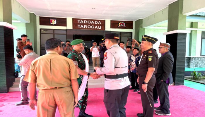 Kapolres Mamasa Hadiri Kunker Pangdam XXIII di Kodim 1428