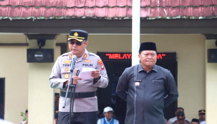 Amankan Mudik Lebaran Kapolres Gelar Apel Operasi Ketupat 2026