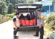 Bhabinkamtibmas Monitoring Pendistribusian MBG untuk 2.137