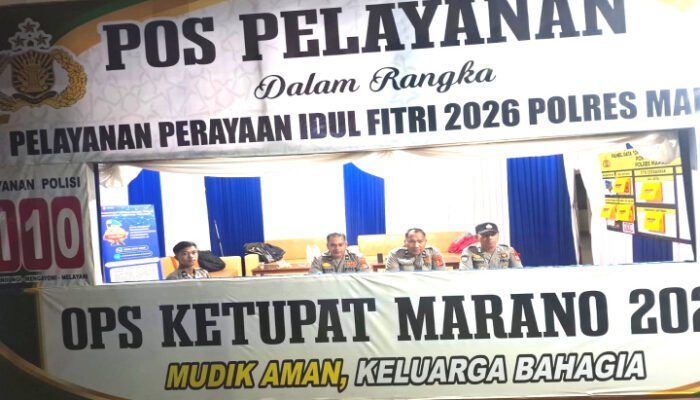 Pelayanan Ops Ketupat 2026, Polres Mamasa Siaga Pengamanan