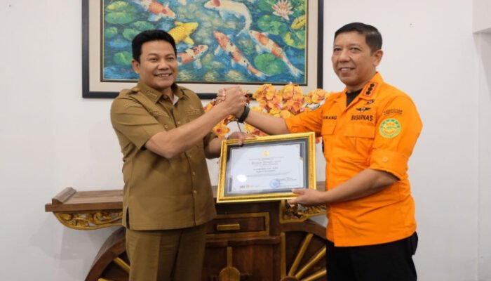 Pemkab Sidoarjo Terima Penghargaan Atas Dukungan Operasi SAR