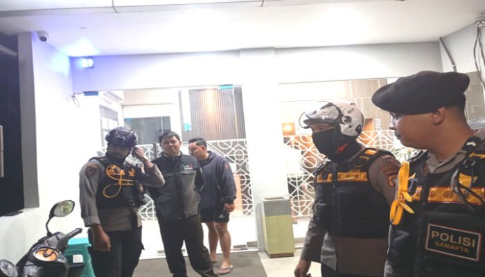 Patroli Malam Sat Samapta Polres Mamasa Jaga Keamanan