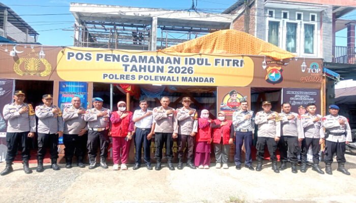 Tim Supervisi Sulbar Cek Kesiapan Pos Pam Ops di Polewali