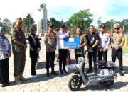 Bantuan 3 Unit Sepeda Listrik dari CSR untuk Satpol PP