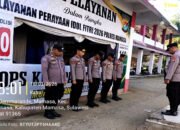 Personel Regu 2 Posyan Ops Polres Mamasa Tunjukkan Kesiagaan