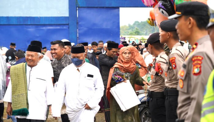 Polda Sulbar Jaga Keamanan Sholat Id Muhammadiyah Distadion