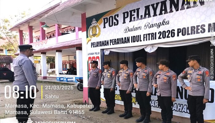 Serah Terima Piket Posyan Ops Ketupat Marano Berjalan Lancar