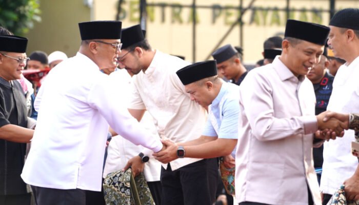 Kehangatan Bersama di Hari Raya Idul Fitri 1447 H di Polda Sulbar