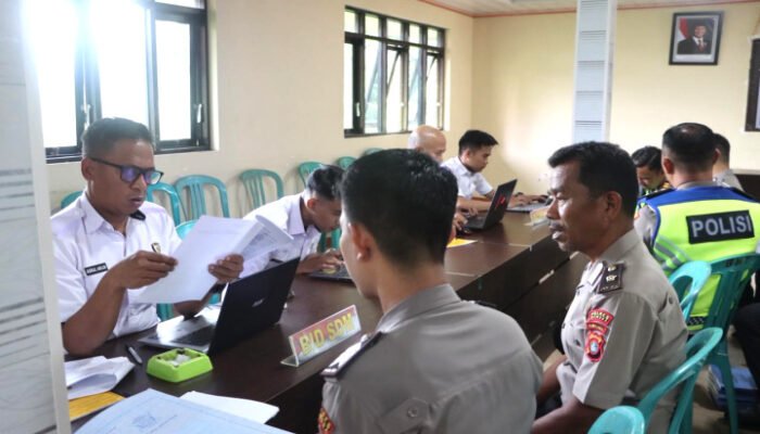 Audit Itwasda Polda Sulbar di Polres Mamasa Berjalan Lancar