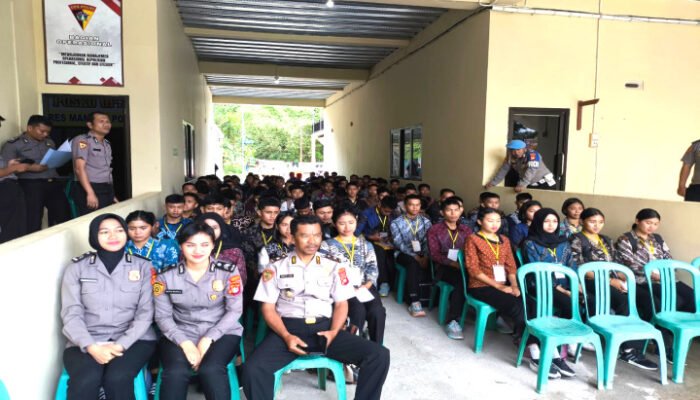 Zoom Meeting, Polres Mamasa Gelar Fakta Integritas