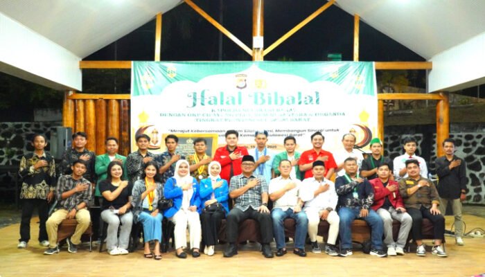 Perkuat Sinergi dan Komunikasi, Kapolda Sulbar Gelar Halal Bihalal