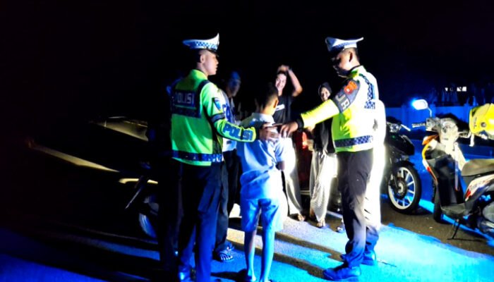 Intensifkan Patroli Malam, Ditlantas Sulbar Memastikan Keamanan