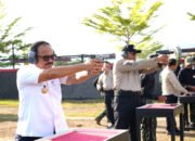 Eksebisi Menembak Forkopimda Warnai HUT Bhayangkara ke-80