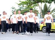 Momen CFD, Ditlantas Polda Sulbar Kampanye Tertib Berlalu Lintas