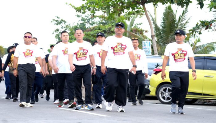 Momen CFD, Ditlantas Polda Sulbar Kampanye Tertib Berlalu Lintas