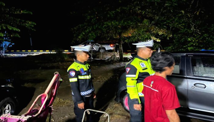 Berikan Rasa Aman, Ditlantas Sulbar Gencarkan Patroli Malam