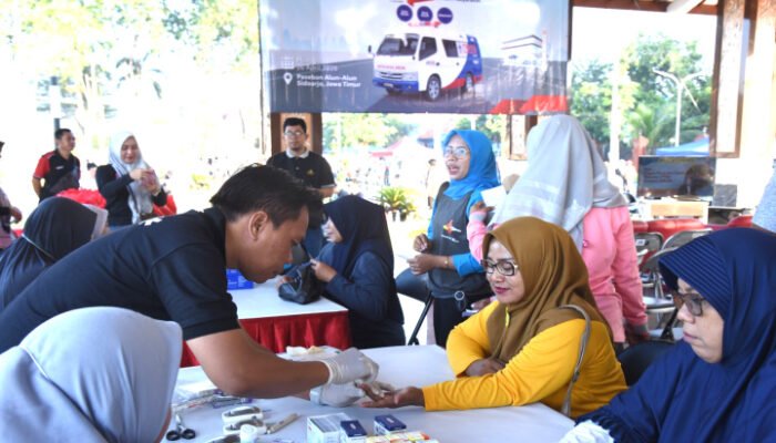 Dinkes Sidoarjo Bersama Auto2000 Waru-Sidoarjo Gelar CKG