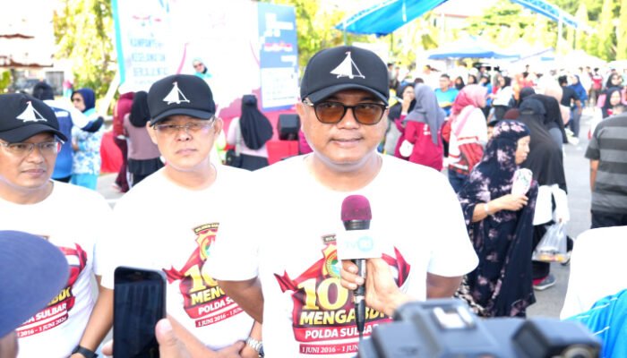 Meriahkan CFD, Ditlantas Kampanye Keselamatan Lebih Menarik