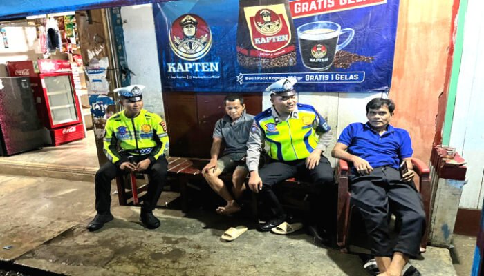 PJR Ditlantas Polda Sulbar, Gencarkan Patroli Malam