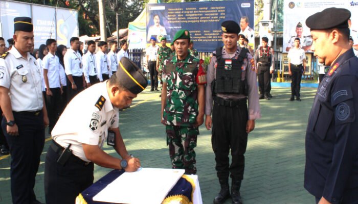 Gelar Apel Bersama, Lapas Sidoarjo Komitmen Berantas Halinar