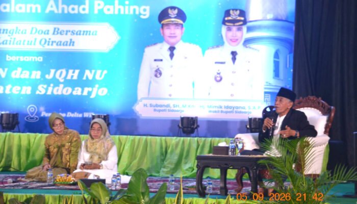 Bupati Mohon Doa Para Ulama Untuk Membangun Sidoarjo
