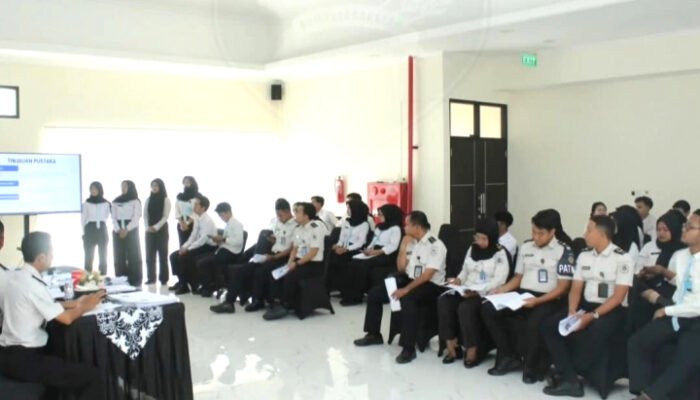 Kreativitas Peserta Magang Diapresiasi Karutan Kelas I Surabaya