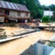 Sungai Meluap di Sumarorong,Rumah Warga Rusak Diterjang Arus