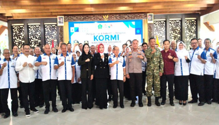 Pelantikan KORMI Sidoarjo Masa Bakti 2025 – 2029 Berjalan Lancar