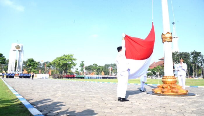 Peringati Harkitnas ke-118 Pemkab Sidoarjo Gelar Upacara Bendera