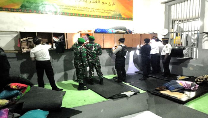 Razia Gabungan Digelar Lapas Sidoarjo Bersama Kanwil Jatim