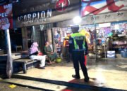 Hadir di Patroli Malam, Ditlantas Polda Sulbar Jaga Keamanan
