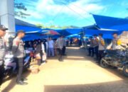 Polsek Tabulahan Laksanakan Pengamanan di Pasar Tradisional
