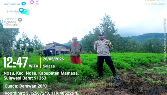 Polsek Pana DDS Guna Jalin Komunikasi Dengan Masyarakat Nosu