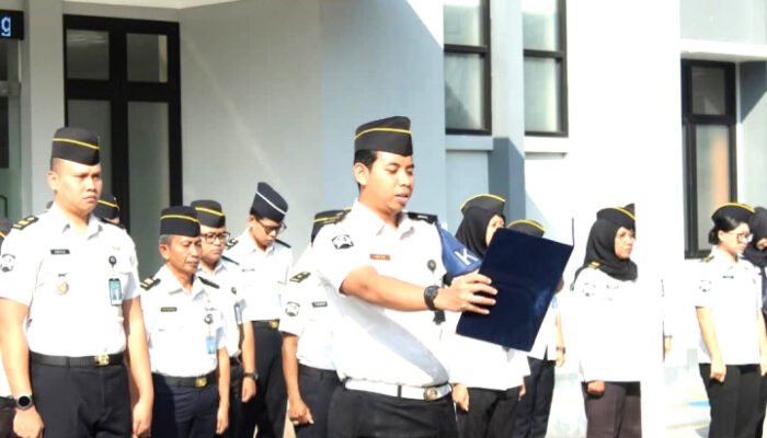 Perkuat Integritas, Rutan Kelas I Gelar Upacara Hari Lahir Pancasila