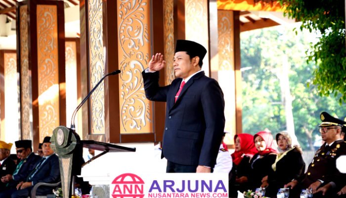 Secara Khidmat Bupati Sidoarjo Pimpin Upacara Harlah Pancasila