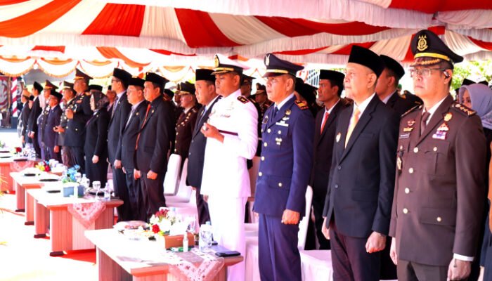 Upacara Harlah Pancasila Digelar Dilapangan Tribrata Polda Sulbar