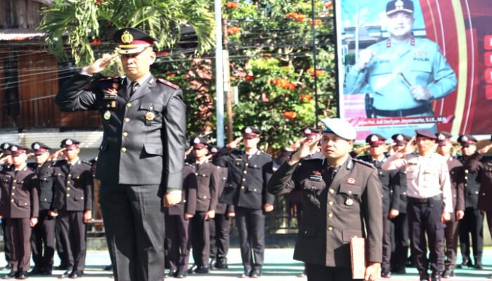 Wakapolres Mamasa Pimpin Upacara Harlah Pancasila
