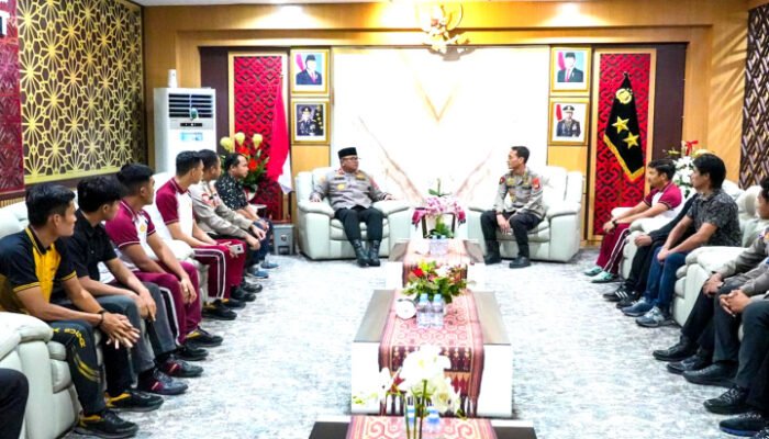 Ajang Kapolda CUP Sulsel, Kapolda Lepas Tim Sepak Bola