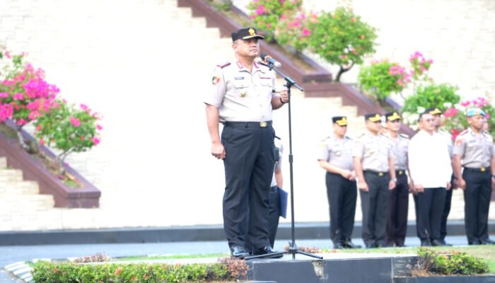Apel Pagi, Kapolda Berikan Arahan Kepada  Semua Jajarannya