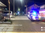 Hadirkan Rasa Aman, Satlantas Mamasa Gelar Patroli Malam
