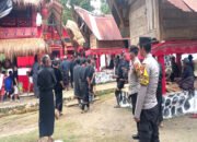 Polsek Pana Sambang Duka dan Pengamanan Upacara Adat
