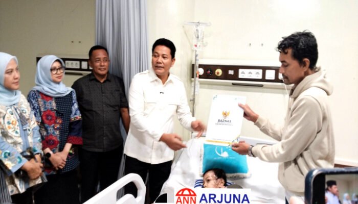 Derita Anak Luka Kebakaran, Bupati Subandi Beri Perhatian Khusus