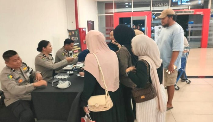 Sasar Mall Matos Mamuju, Biddokkes Sulbar Gelar Bakkes