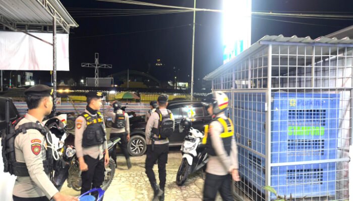 Patroli Rutin di Gelar Sat Samapta Polres Mamasa