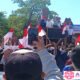Saat Orasi Ketua DPRD Kepalkan Tangan Kawal Program MBG
