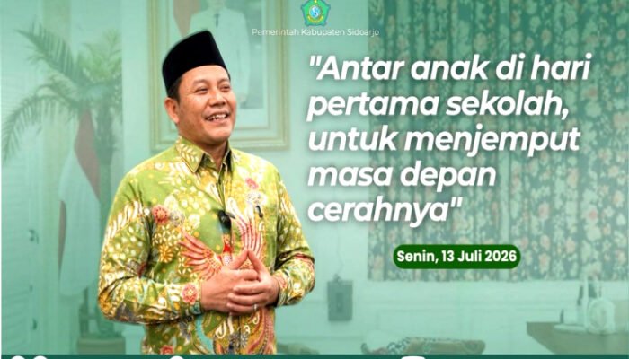 Hari Pertama Sekolah, Bupati Subandi Apresiasi Para Guru