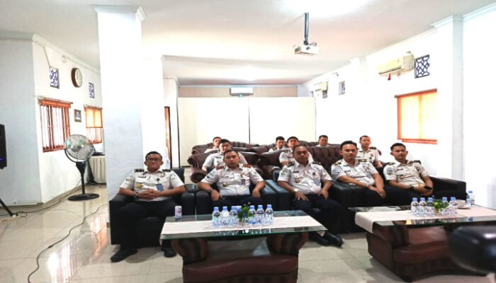 Lapas Sidoarjo Ikuti Rapat Anev semester I Tahun 2026