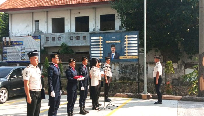 Karutan Kelas I Surabaya Menggelar Upacara Hari Anak Nasional