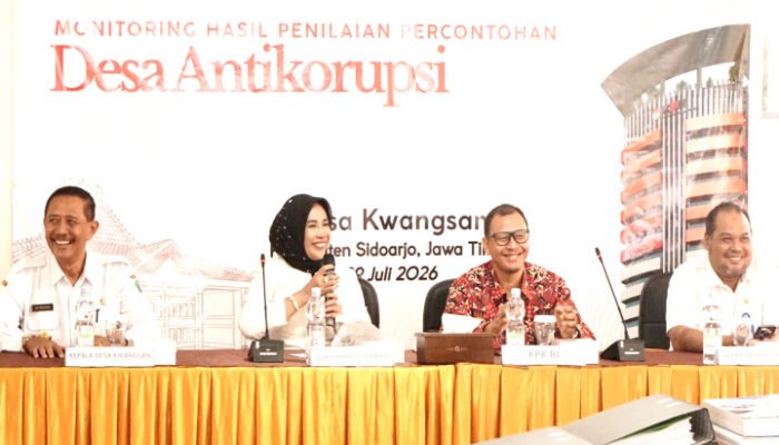 Monitoring KPK , Desa Kwangsan Jadi Percontohan Anti Korupsi